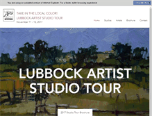 Tablet Screenshot of lubbockstudiotour.org